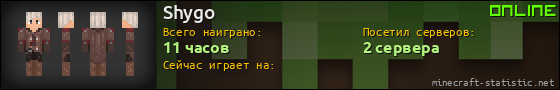 Юзербар 560x90 для Shygo