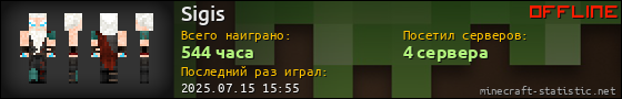 Юзербар 560x90 для Sigis