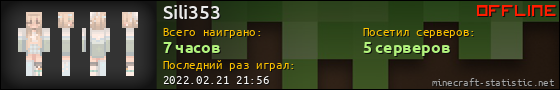 Юзербар 560x90 для Sili353