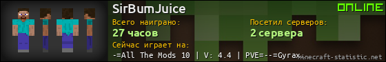 Юзербар 560x90 для SirBumJuice