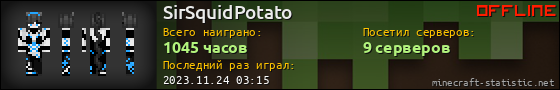 Юзербар 560x90 для SirSquidPotato