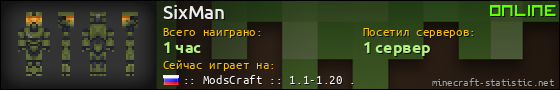 Юзербар 560x90 для SixMan