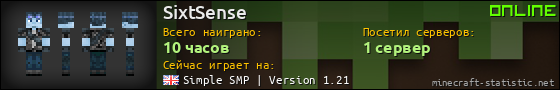 Юзербар 560x90 для SixtSense