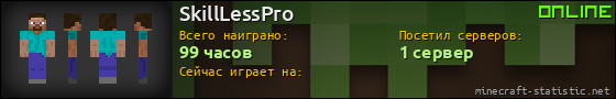 Юзербар 560x90 для SkillLessPro