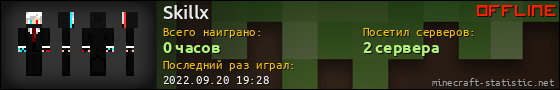 Юзербар 560x90 для Skillx