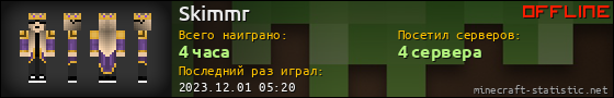 Юзербар 560x90 для Skimmr