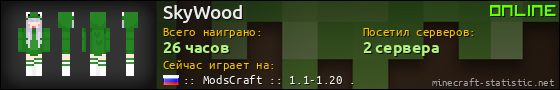 Юзербар 560x90 для SkyWood