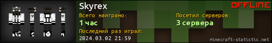 Юзербар 560x90 для Skyrex