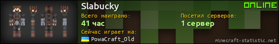Юзербар 560x90 для Slabucky