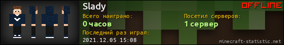 Юзербар 560x90 для Slady