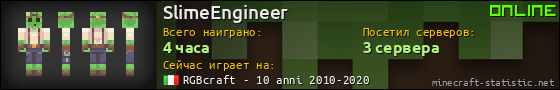 Юзербар 560x90 для SlimeEngineer