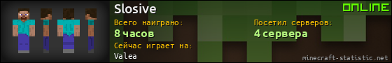 Юзербар 560x90 для Slosive