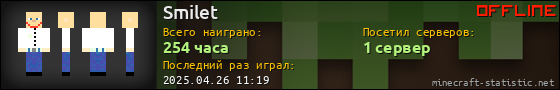 Юзербар 560x90 для Smilet