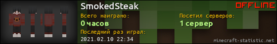 Юзербар 560x90 для SmokedSteak