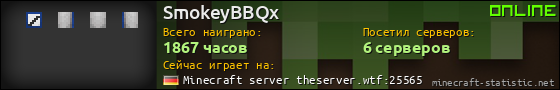 Юзербар 560x90 для SmokeyBBQx