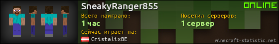 Юзербар 560x90 для SneakyRanger855