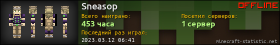 Юзербар 560x90 для Sneasop