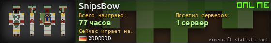 Юзербар 560x90 для SnipsBow