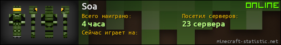 Юзербар 560x90 для Soa
