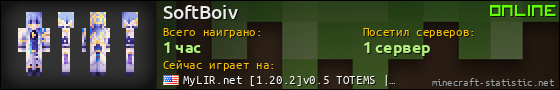Юзербар 560x90 для SoftBoiv