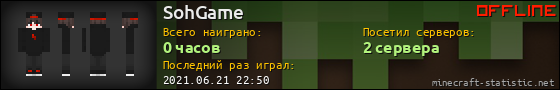 Юзербар 560x90 для SohGame
