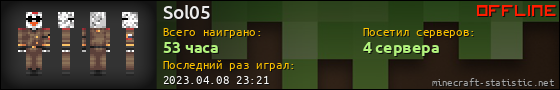 Юзербар 560x90 для Sol05