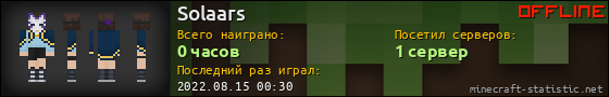 Юзербар 560x90 для Solaars
