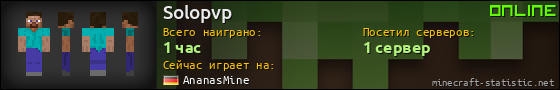 Юзербар 560x90 для Solopvp