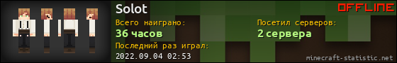 Юзербар 560x90 для Solot