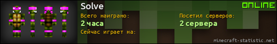 Юзербар 560x90 для Solve