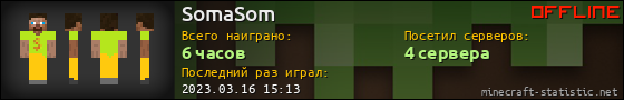 Юзербар 560x90 для SomaSom