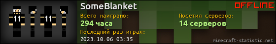 Юзербар 560x90 для SomeBlanket