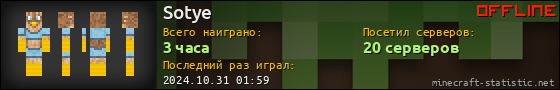 Юзербар 560x90 для Sotye