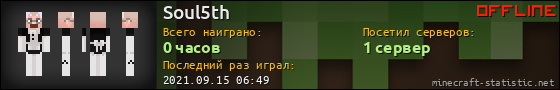 Юзербар 560x90 для Soul5th