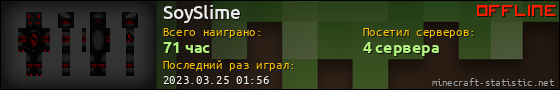 Юзербар 560x90 для SoySlime