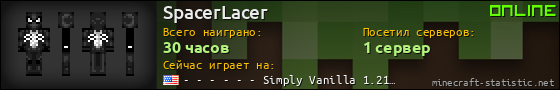 Юзербар 560x90 для SpacerLacer