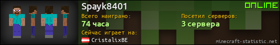 Юзербар 560x90 для Spayk8401