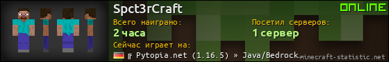 Юзербар 560x90 для Spct3rCraft