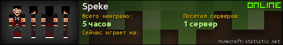 Юзербар 560x90 для Speke