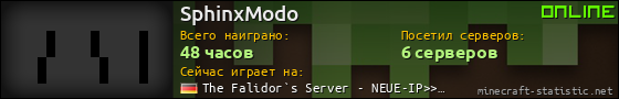Юзербар 560x90 для SphinxModo