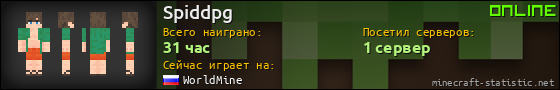 Юзербар 560x90 для Spiddpg