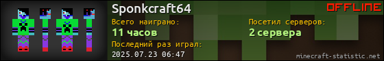 Юзербар 560x90 для Sponkcraft64