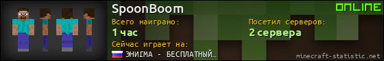 Юзербар 560x90 для SpoonBoom
