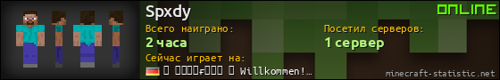 Юзербар 560x90 для Spxdy