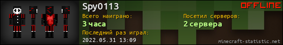 Юзербар 560x90 для Spy0113