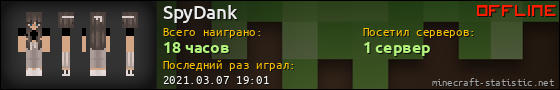 Юзербар 560x90 для SpyDank