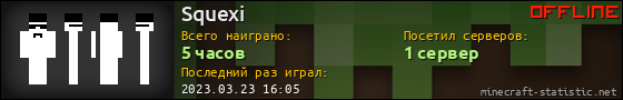 Юзербар 560x90 для Squexi