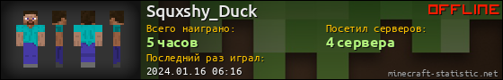 Юзербар 560x90 для Squxshy_Duck