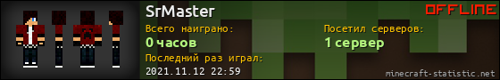 Юзербар 560x90 для SrMaster