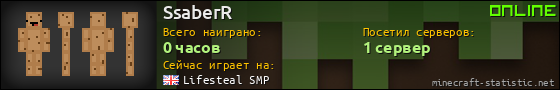 Юзербар 560x90 для SsaberR